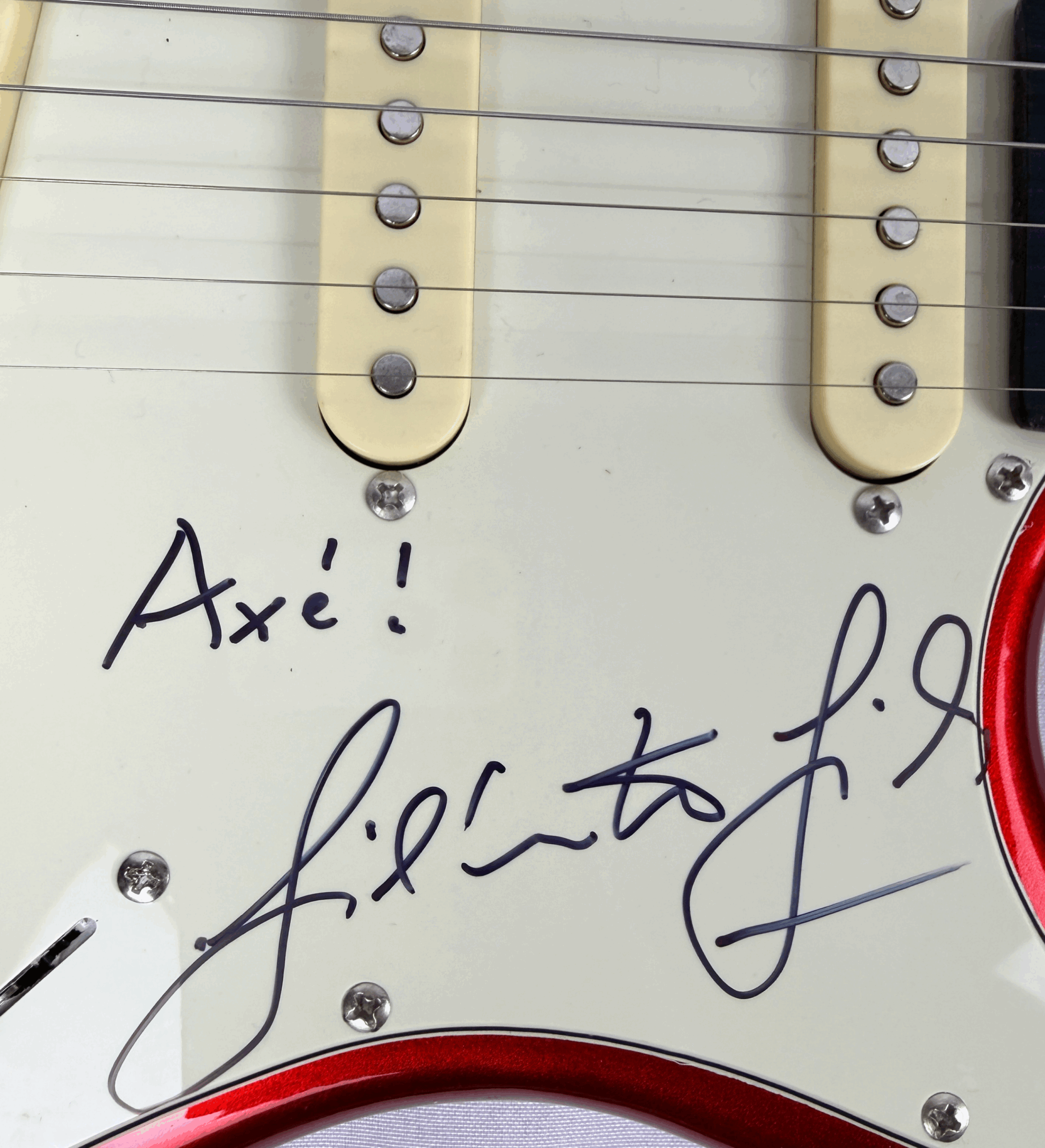 guitarra gilberto gil autografada 2